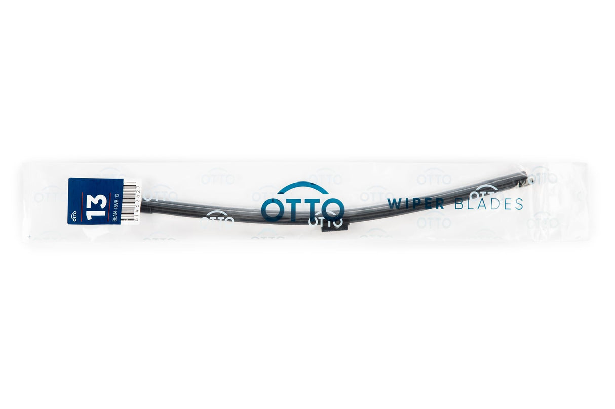 13 Inch Beam Rear Wiper Blade - Exact Fit - Rear Push Button Front