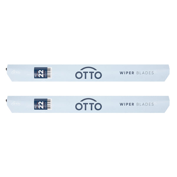 Mercedes C-Class Front Wiper Blades (2015-2021) - 22" Pair, Frameless, Easy Installation, No Adapter Needed
